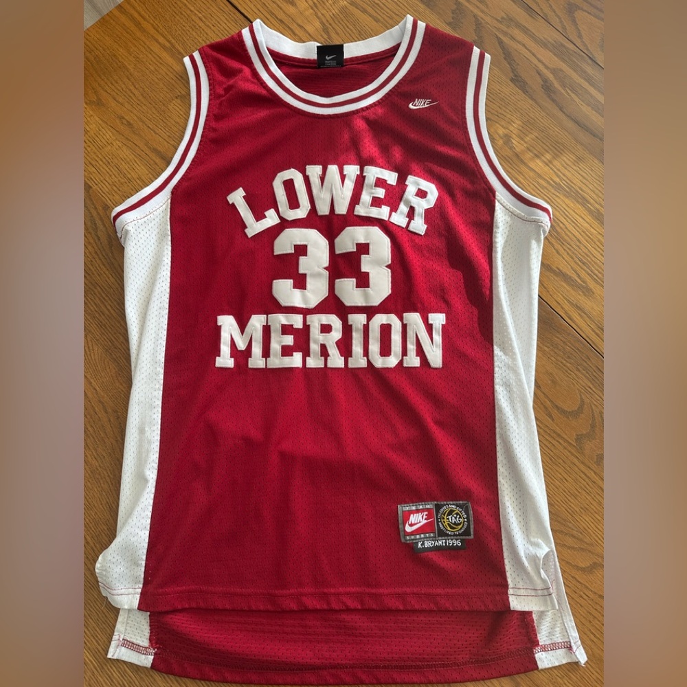 Nike Kobe Bryant “Lower Merion 33” High School basketball jersey